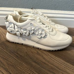 Michal Kors floral sneakers